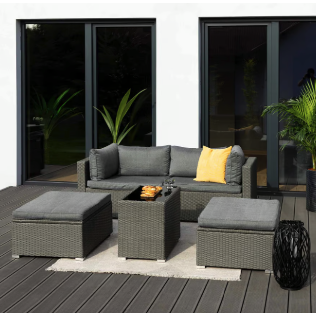 Комплект садовой мебели Di Volio Alzano серый