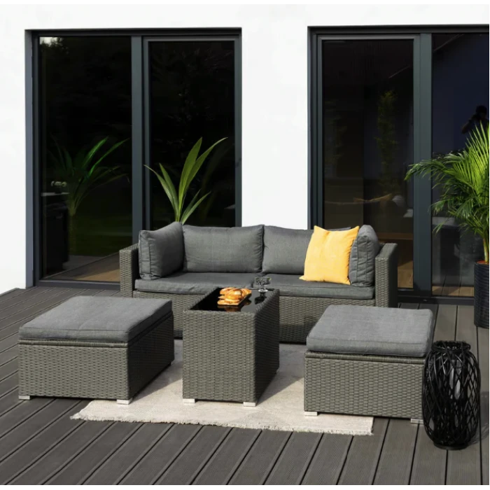 Комплект садовой мебели Di Volio Alzano серый