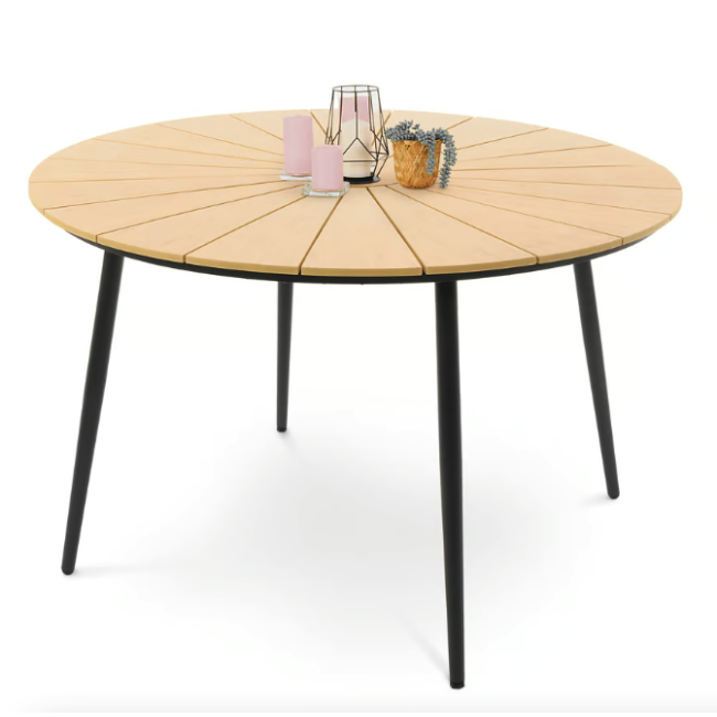 Стол Di Volio Palermo 120см бежевый