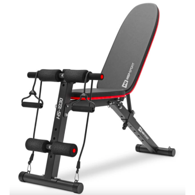 Набор Elitum Titan гантели 2х31кг со скамьей HS-1030 F