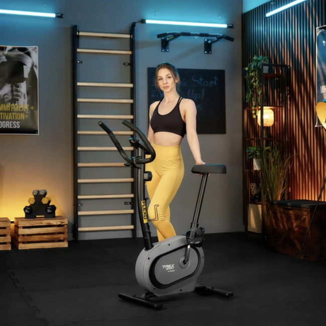 Велотренажер Trex Sport TX-450MB FLEXO магнитный серый