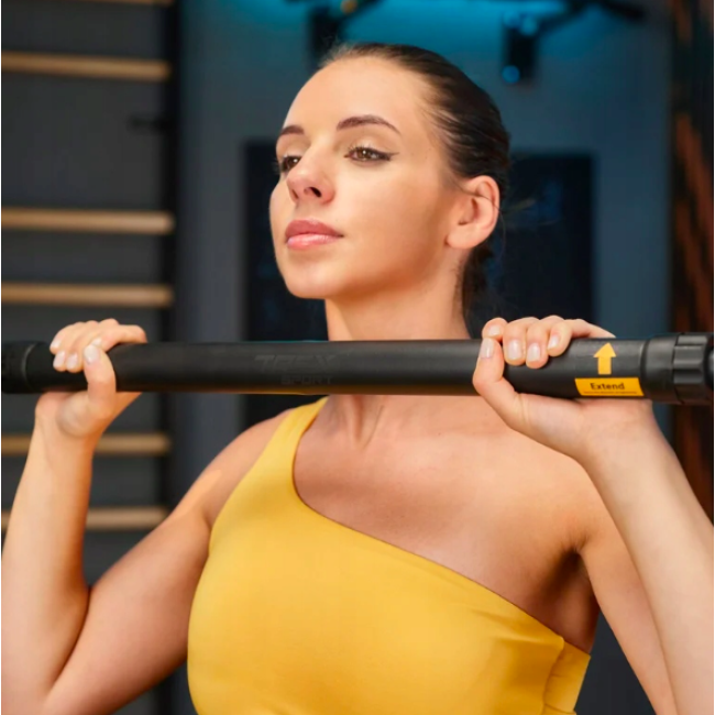 Турнік регульований Trex Sport TX-020PB 72-110см чорний