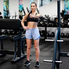 Резинка для фітнесу Gymtek 17-39кг чорна