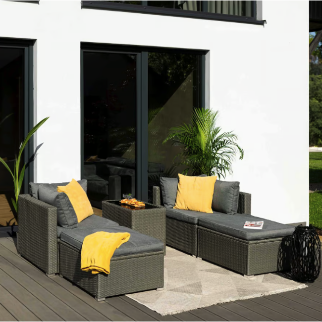 Комплект садовой мебели Di Volio Alzano серый