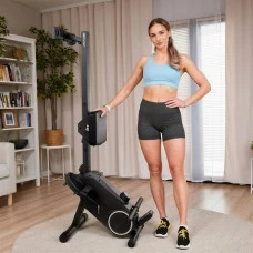 Гребний тренажер Hop-Sport HS-055R Creek магнітний чорний
