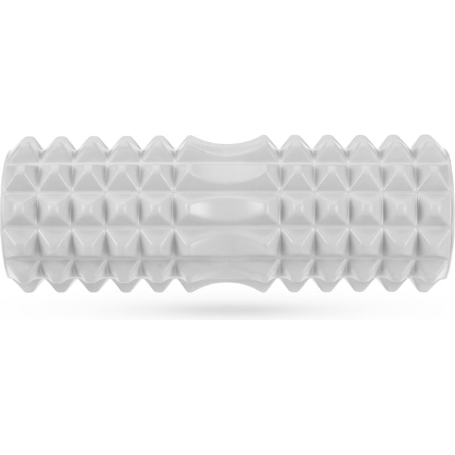 Массажный ролик Gymtek для йоги и фитнеса EVA 33*10,5см серый