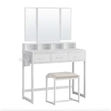 Туалетний столик Leobert Vicco трюмо з пуфом білий