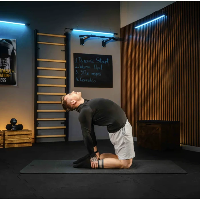 Коврик для йоги TX-019NGM NBR 1см 190х80 черный