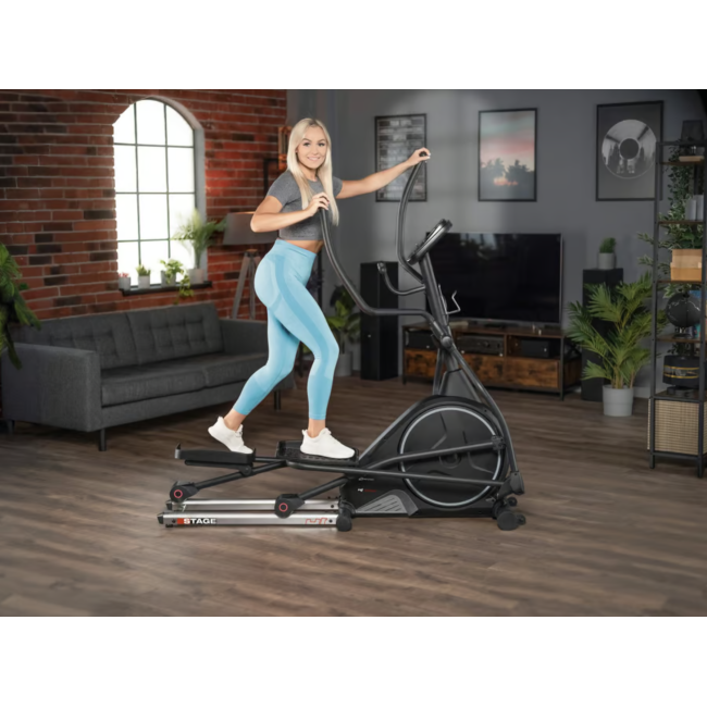 Орбітрек Hop-Sport HS-160CF Stage електромагнітний сірий