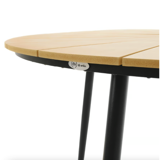 Стол Di Volio Palermo 120см бежевый