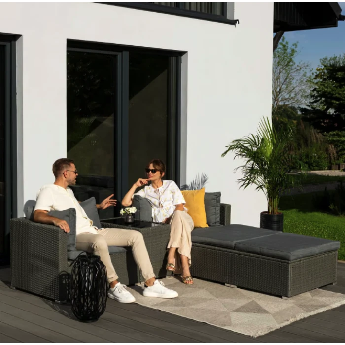 Комплект садовой мебели Di Volio Alzano серый