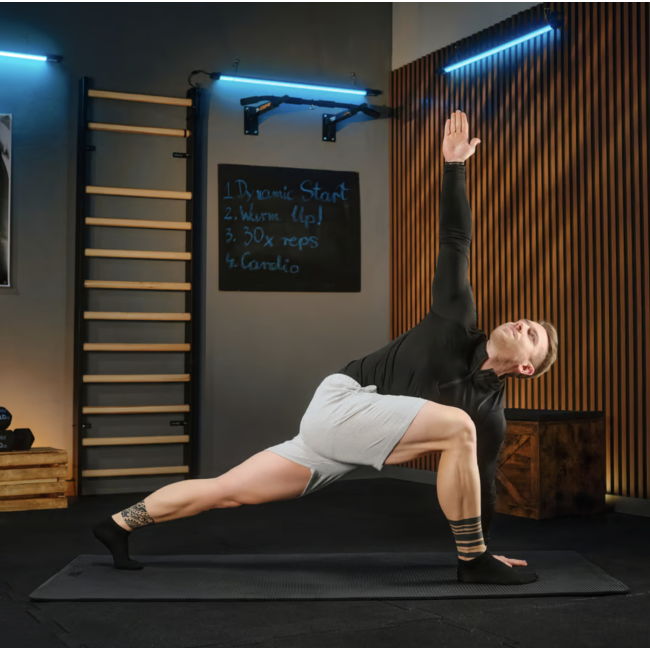 Коврик для йоги TX-019NGM NBR 1см 190х80 черный