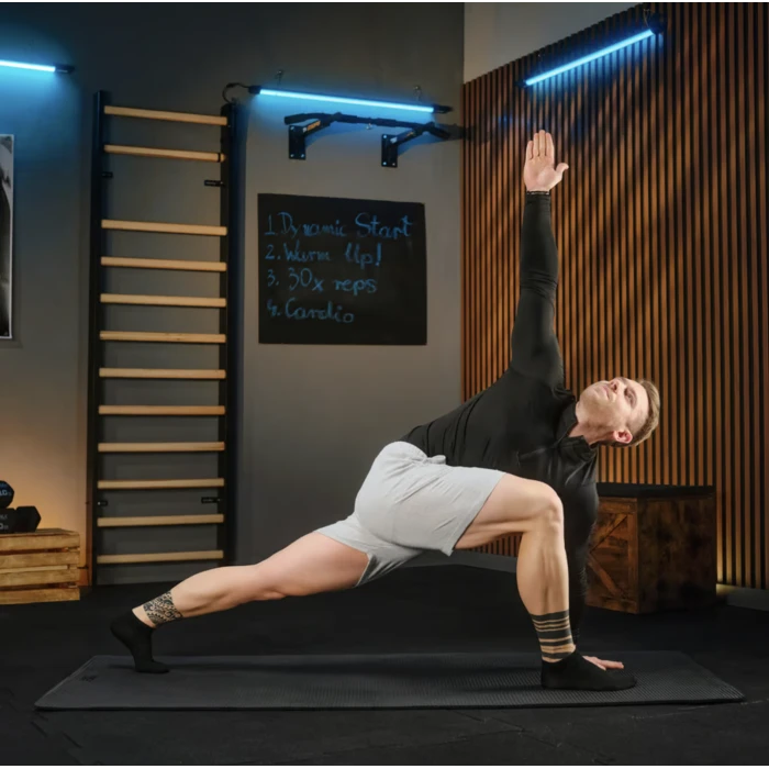 Коврик для йоги TX-019NGM NBR 1см 190х80 черный