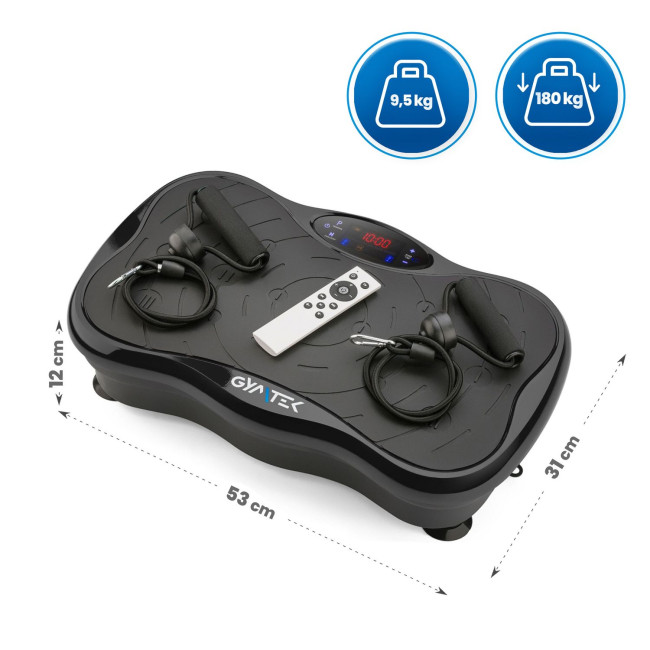 Вібраційна платформа Gymtek XP500 Black