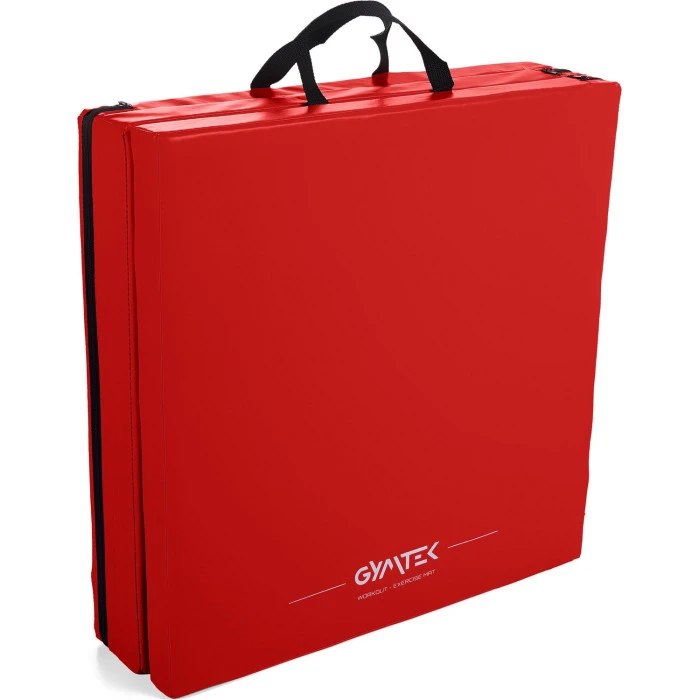 Мат гімнастичний твердий Gymtek 5см червоний