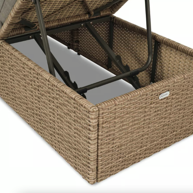 Садовый шезлонг Di Volio Asco бежевый