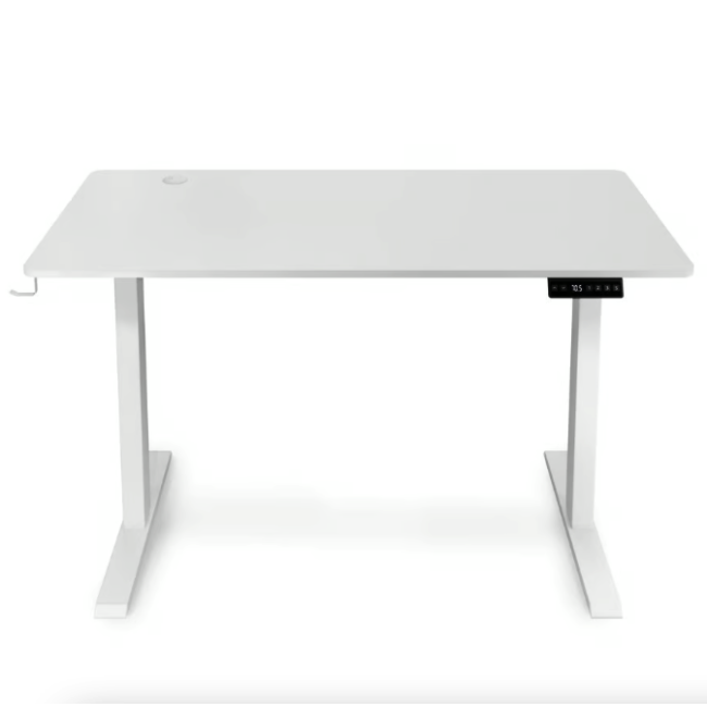 Компьютерный стол с регулируемой высотой Di Volio Amone белый