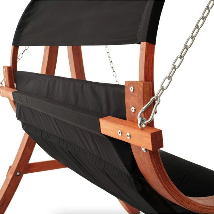 Садова гойдалка Di Volio Pergia двомісна сірий