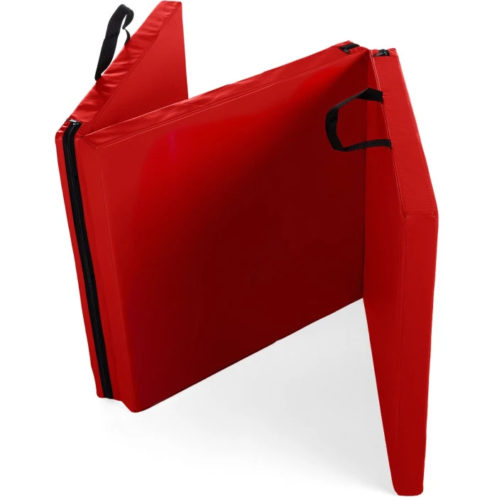 Мат гімнастичний твердий Gymtek 5см червоний