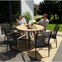 Стол Di Volio Palermo 120см бежевый