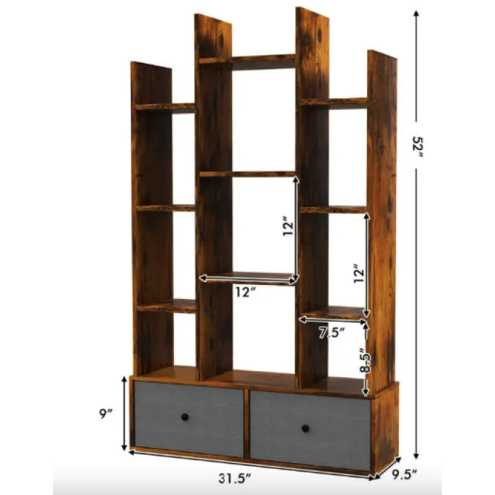 Стеллаж Costway Drawer в стиле Loft