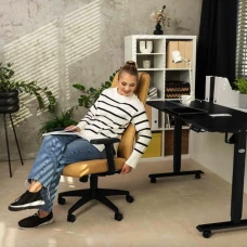 Офісне крісло Di Volio Adelo бежевий