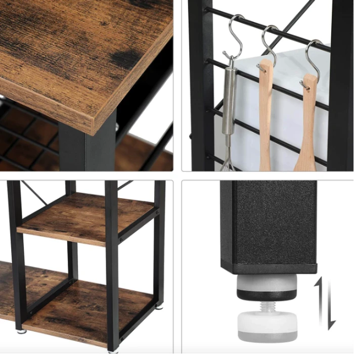 Стеллаж Leobert Kasper – кухонный остров в стиле Loft