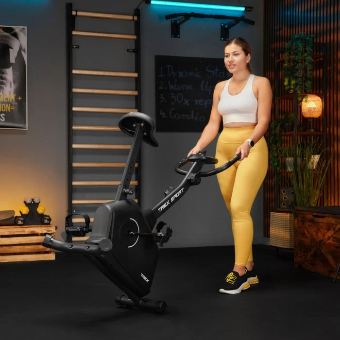 Велотренажер Trex Sport TX-380MB Rigon магнітний чорний