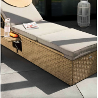 Садовый шезлонг Di Volio Asco бежевый