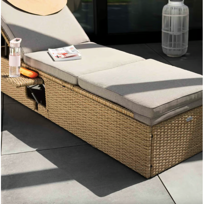 Садовый шезлонг Di Volio Asco бежевый