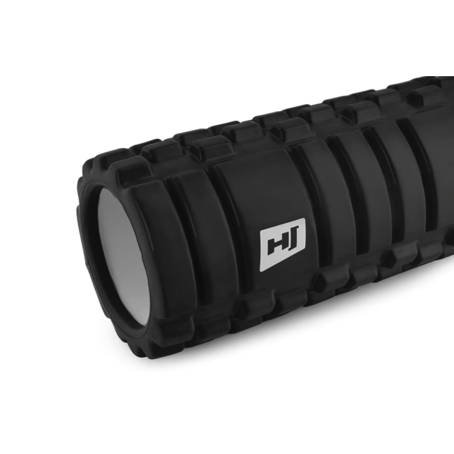 Роллер масажер (валик, ролик) Hop-Sport EVA 33см HS-A033YG чорний