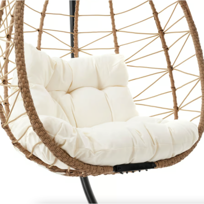 Підвісне крісло-кокон Di Volio Corta одномісне бежевий