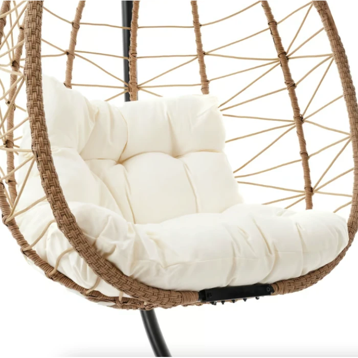 Підвісне крісло-кокон Di Volio Corta одномісне бежевий