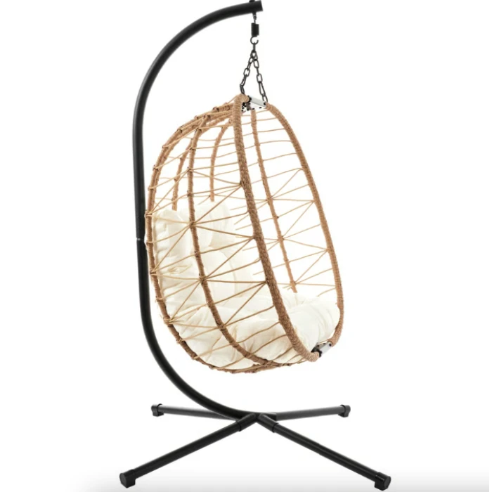 Підвісне крісло-кокон Di Volio Corta одномісне бежевий