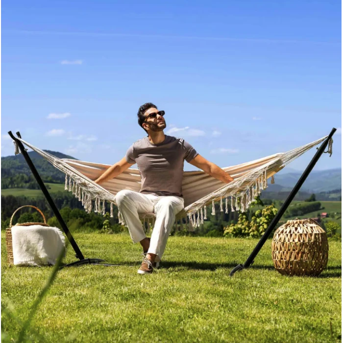 Бразильский гамак Di Volio Bari кремовый