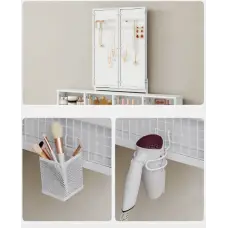 Туалетний столик Leobert Vicco трюмо з пуфом білий