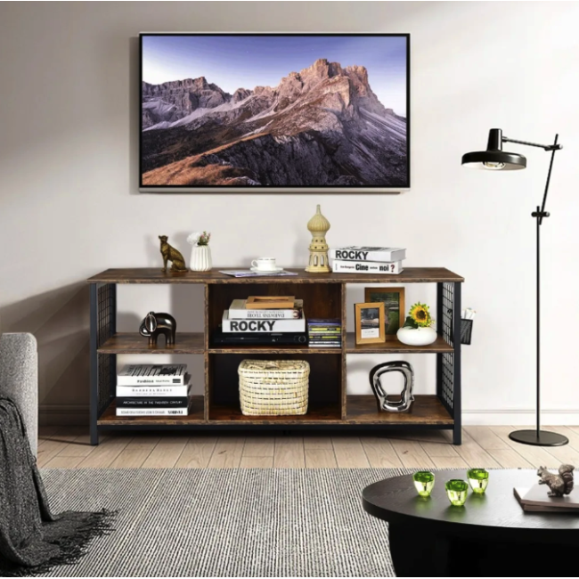 Тумба под ТВ Costway Ketrin в стиле Loft