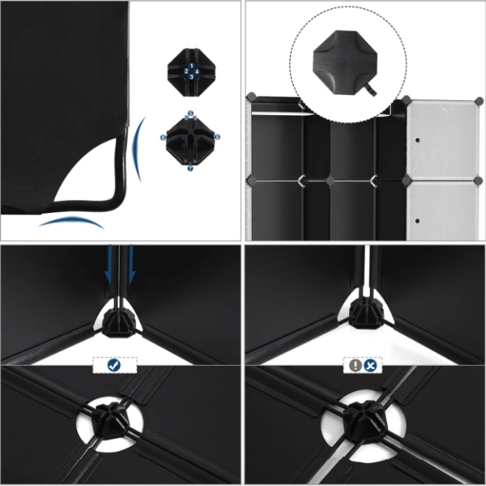 Модульный шкаф Leobert Modern New с полками для одежды