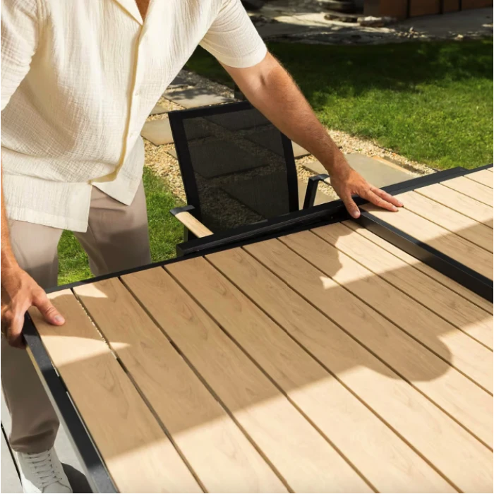 Стол Di Volio Comlo раздвижной бежевый