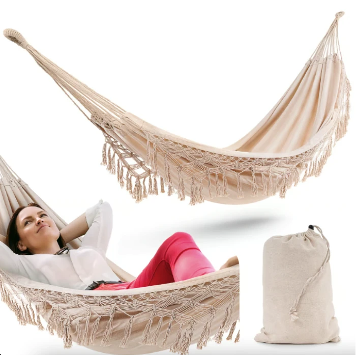 Бразильский гамак Di Volio Bari кремовый