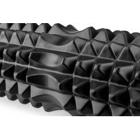 Массажный ролик Gymtek для йоги и фитнеса EVA 33*10,5см черный