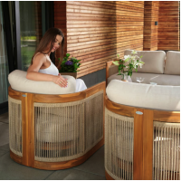 Комплект садовой мебели Di Volio Groseto бежевый