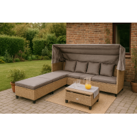 Комплект садовой мебели Di Volio Luca бежево-серый