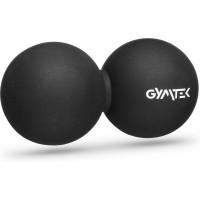 Массажный мяч Gymtek 63 мм двойной черный