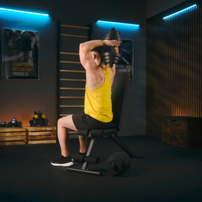 Гантели композитные регулируемые TREX Sport 2х20кг