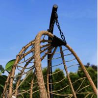 Підвісне крісло-кокон Di Volio Corta одномісне бежевий