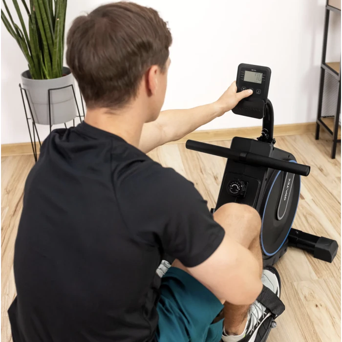 Гребний тренажер Gymtek XR1000 магнітний синій