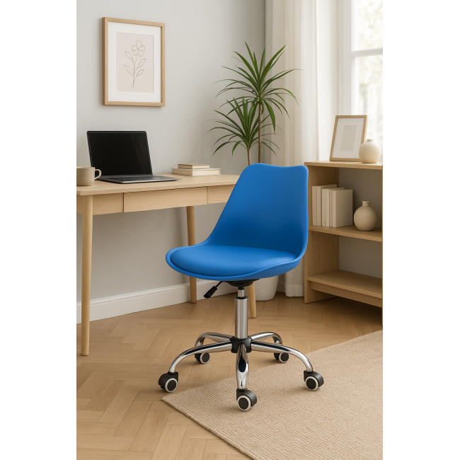 Офісне крісло Leobert Alba синій