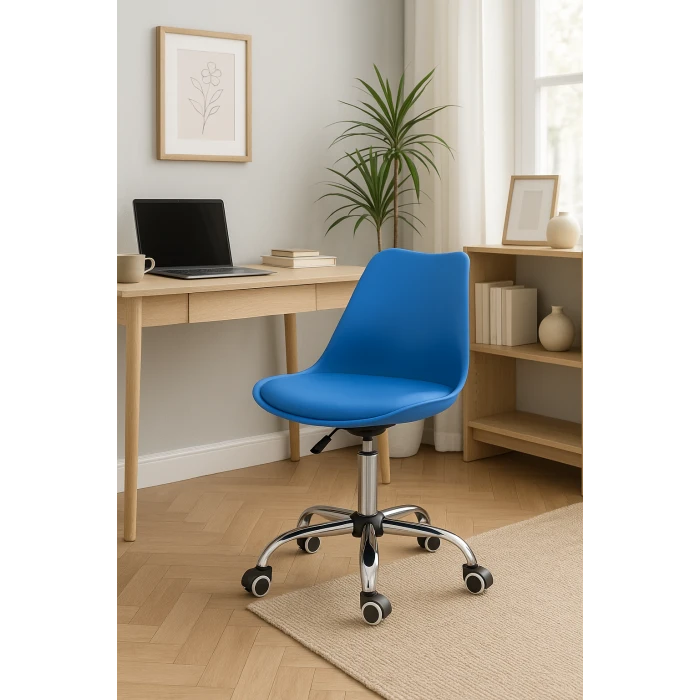 Офісне крісло Leobert Alba синій