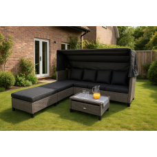 Садовая мебель Di Volio Luca серо-графитовая